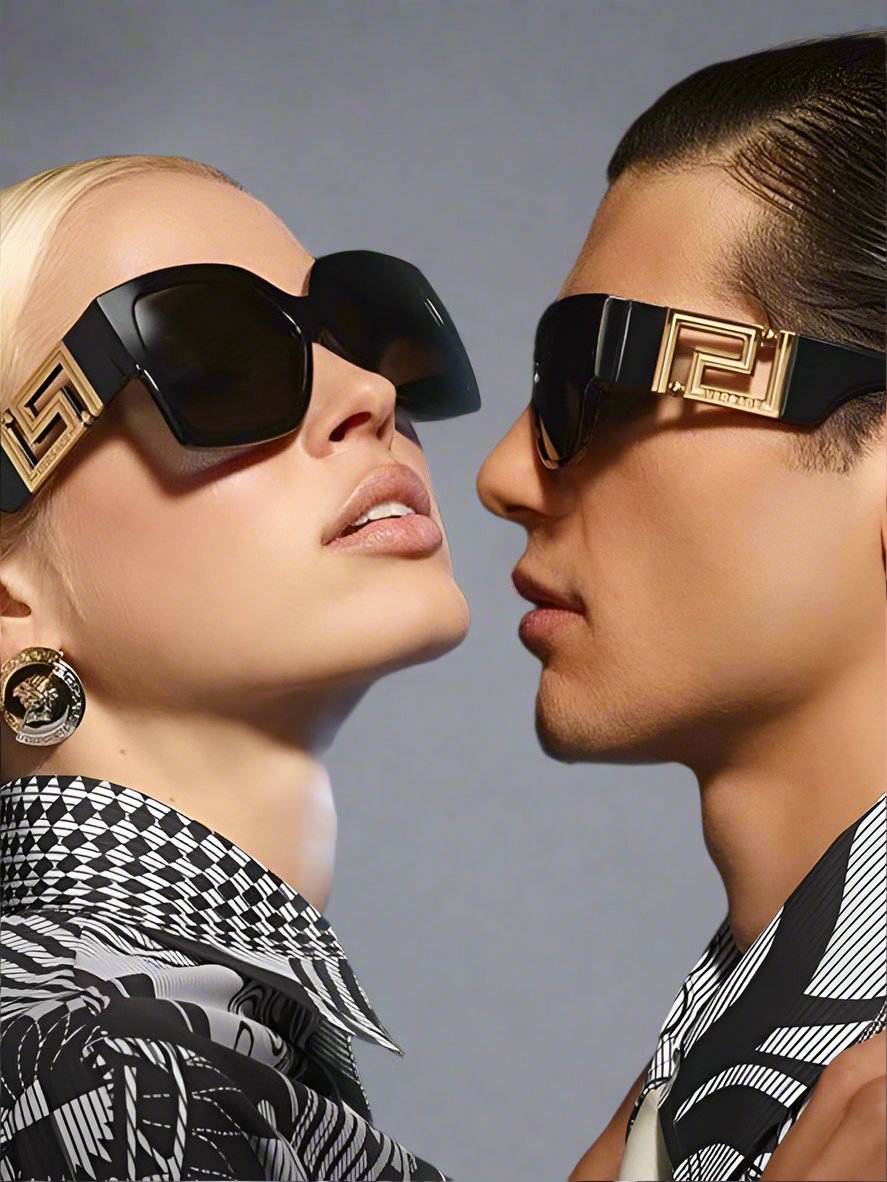 Chic Oversized Square Geometric Fashion Sunglasses