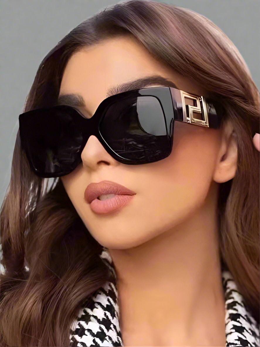 Chic Oversized Square Geometric Fashion Sunglasses