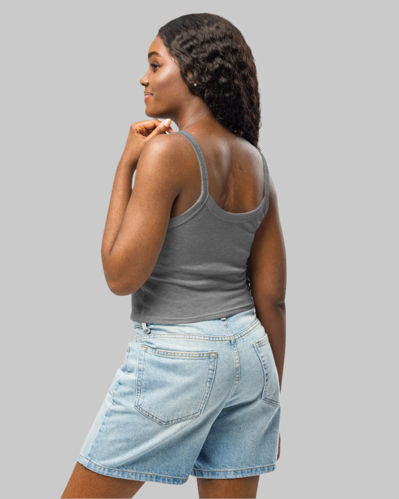 Dagger to Heart Micro-Rib Tank Top | LIKI BRAND