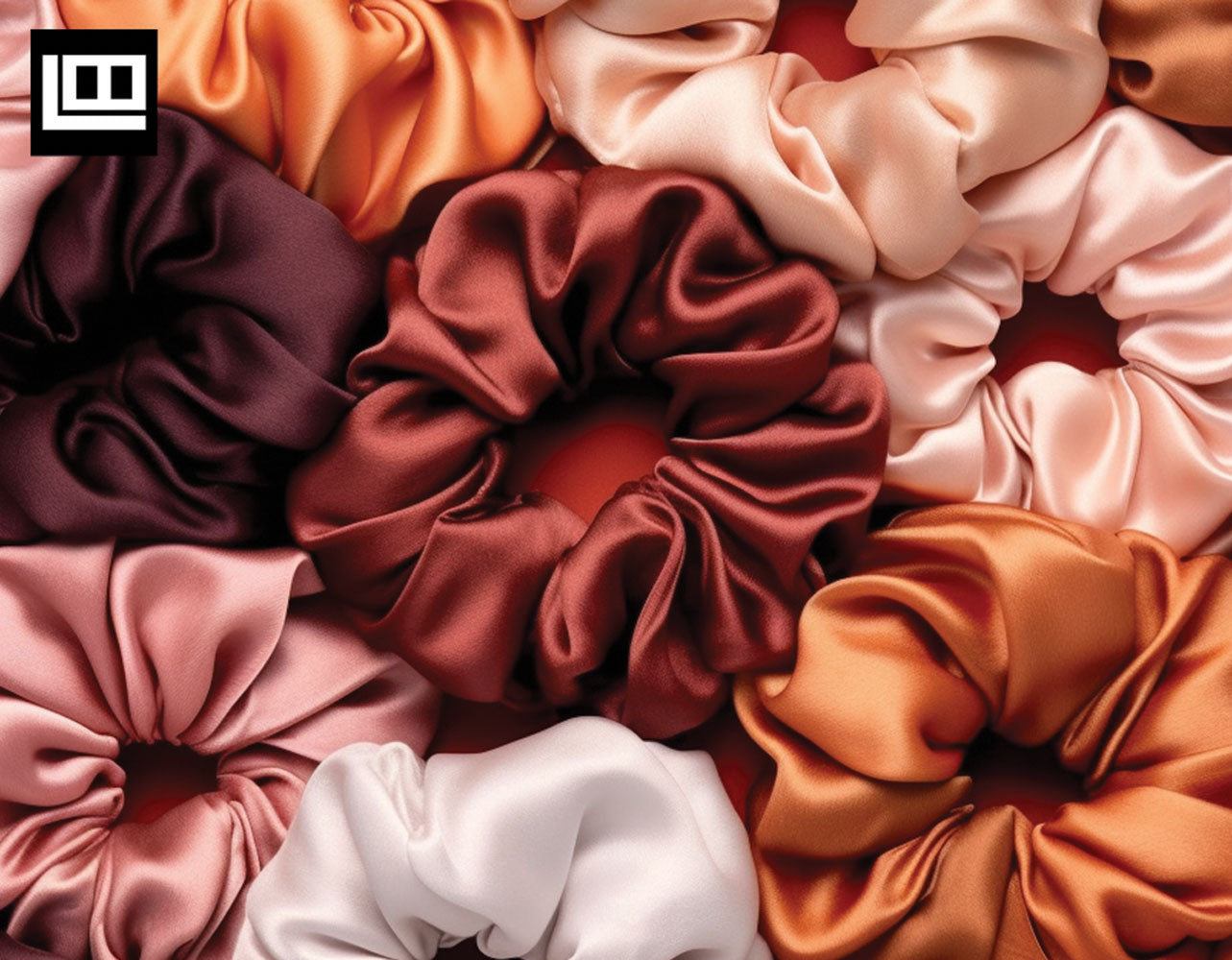 Satin Scrunchie (Medium) | LIKI BRAND
