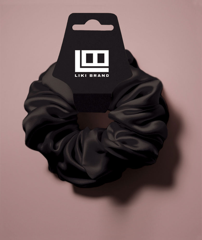 Satin Scrunchie (Medium) | LIKI BRAND