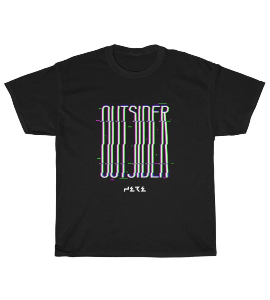 OUTSIDER HERE GRAPHIC TEE